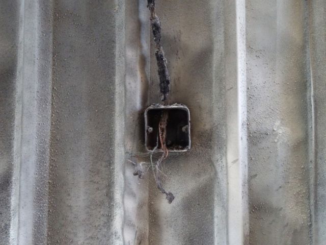 Burned Isolator